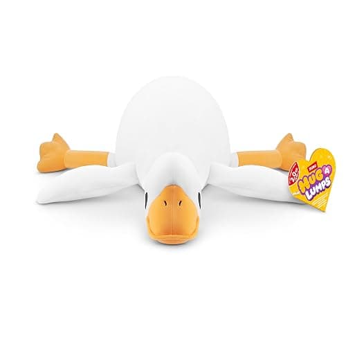 Hug-A-Lumps Goose Mav by ZURU, Large, 4.4 lbs, Cuddly Squishy Weighted Plush, Sleeping Pillow Plush, Stuffed Animal (Goose) - Image 1