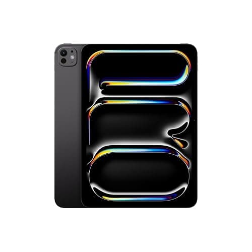 Apple iPad Pro 11-inch (M4): Ultra Retina XDR display, 256GB, Landscape 12MP Front Camera/12MP Back Camera, LiDAR scanner, Wi-Fi 6E, Face ID, All-Day Battery Life, Standard glass - Space Black - Image 1