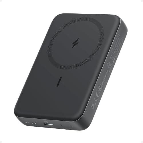 Anker Zolo Magnetic Power Bank,10,000mAh Magsafe Portable Charger | Compact Wireless Battery Pack with 30W Max Fast Charging, Skin-Friendly and Durable Design for Travel - Image 1