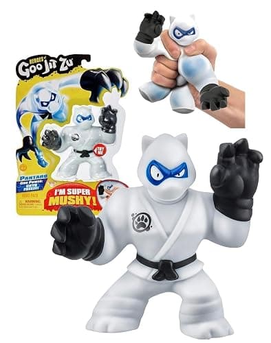 Heroes of Goo JIT Zu - Series 1 - Pantaro The Panther Super Mushy Stretchy Fun for Kids Stretch Figure - Image 1