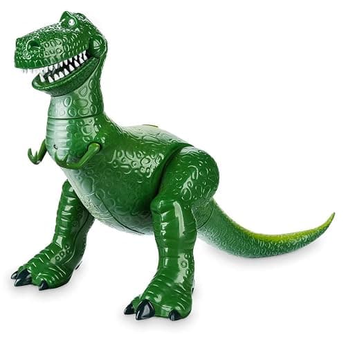 Disney Store Official Rex Interactive Talking Action Figure from Toy Story, Features Sounds and Phrases from The Movies, Interacts with Other Figures and Toys - Image 1
