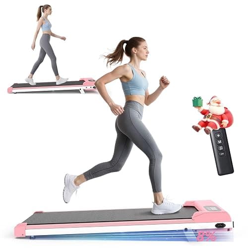 Walking Pad Treadmill, Under Desk Treadmill for Home & Office, Wide Running Belt, Remote Control, Installation Free, Easy to Move, 300 LB Capacity - Image 1