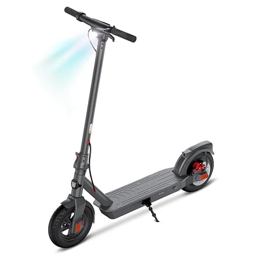 SISIGAD Electric Scooter Adults 10" Tires, 600W Peak Motor, Max 22 MPH Speed, 30 Miles Long Range, Portable Folding E-Scooter for Commuting with Dual Brakes, LCD Display APP Control - B18(10"-20Miles-22Mph) - Image 1