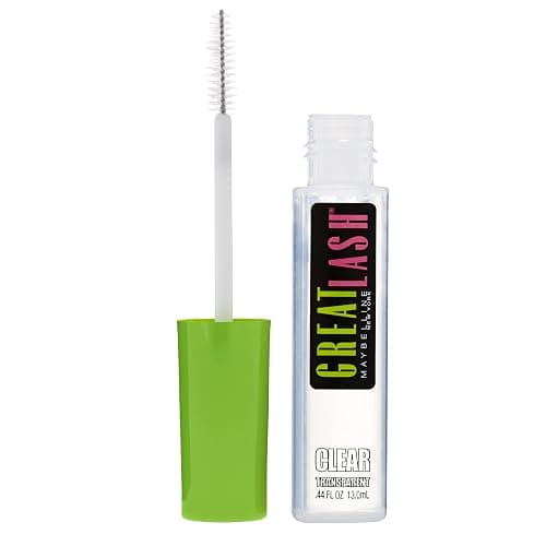 Maybelline Great Lash Clear Mascara, Conditioning Formula for Lashes and Eyebrows for a Natural Eye Makeup Look, 1 Count - Image 1