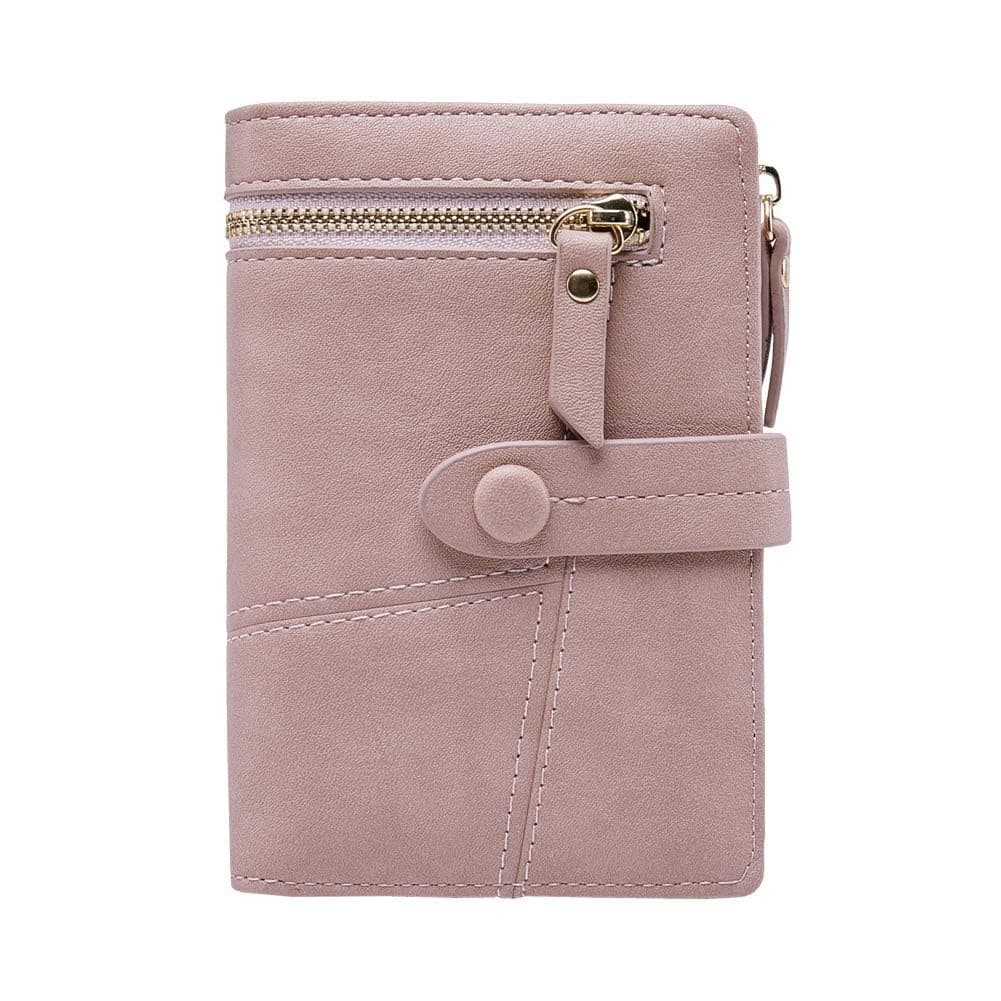 Lumbor37 Cartera Mujer Pequeño, Corto Billeteras de Piel con Cremallera, Mini Monedero Bifold para Tarjetas, Tarjetero Moda de Gran Capacidad Regalos para Chicas y Mujeres - Image 1