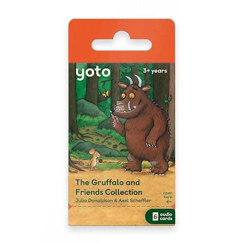 YOTO Gruffalo & Friends Collection by Julia Donaldson – 6 Kids Audio Cards for Use with Player & Mini All-in-1 Audio Device, Screen-Free Listening with Playtime Bedtime & Travel Stories, Ages 3+ - Image 1