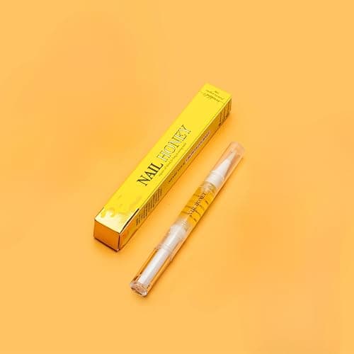 Twinkled T Nail Honey - Organic Nail Strengthening Treatment for Growth, Strength, & Moisture Nail Care Blend Cuticle Oil (2ml Pen) - Image 1