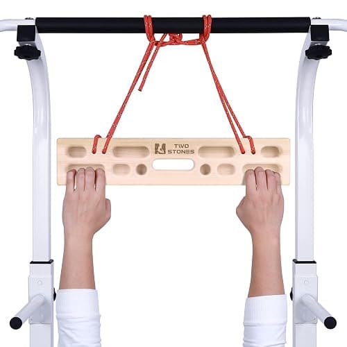 Two Stones Portable Hangboard | Rock Climbing Hangboard | Hang Board for Climbing | Rock Climbing Gifts for Rock Climbers for Climbers | Bouldering Gifts - Image 1