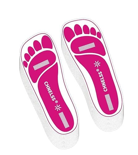 Pink 25Pairs(50Feets) Disposable Spray Tanning Feet Pads for Hygienic Foot Protectors,Comfortable & Hygienic Spray Tan Pads Feet-Specifically for the Spray Tanning Industry or Salon - Image 1