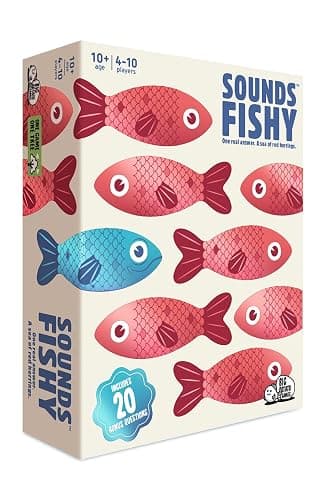 Big Potato Sounds Fishy Board Game: The Bluffing Family Game for Kids 10+ - Best New Family Quiz Games, Trivia Games for Groups of People - Image 1