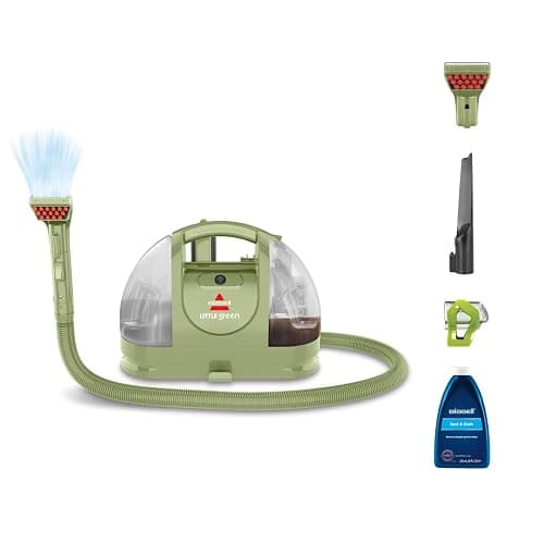 BISSELL Little Green, Lavatappeti, Lavatappezzeria per Macchie Quotidiane e Sporco, Lava Tappezzeria per Tappeti, Auto, Pulisci Divani, Moquette, Materassi e Altro, Potente Motore da 340W, 4098N - Image 1