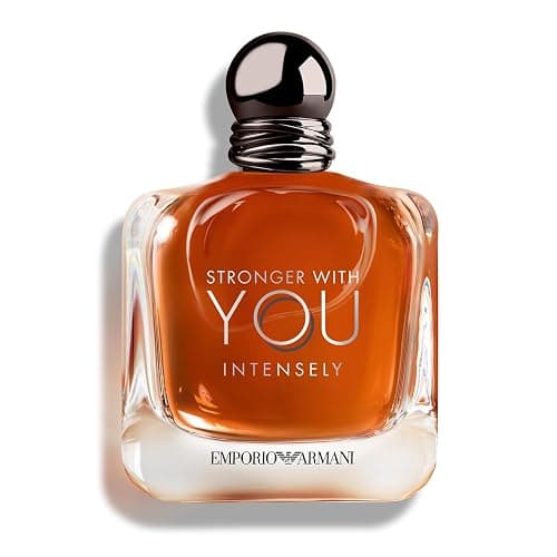 Armani Beauty - Stronger With You Intensely - Cologne for Men - Fougère Ambery Woody Men’s Fragrance - Pink Pepper, Lavender, Vanilla Notes - 5 Fl Oz (Pack of 1) - Image 1