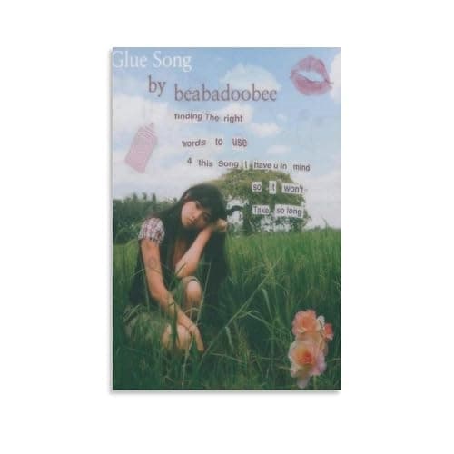 Beabadoobee Glue Song Canvas Poster Bedroom Decoration Landscape Office Valentine's Birthday Gift Unframe-style08x12inch(20x30cm) - Image 1