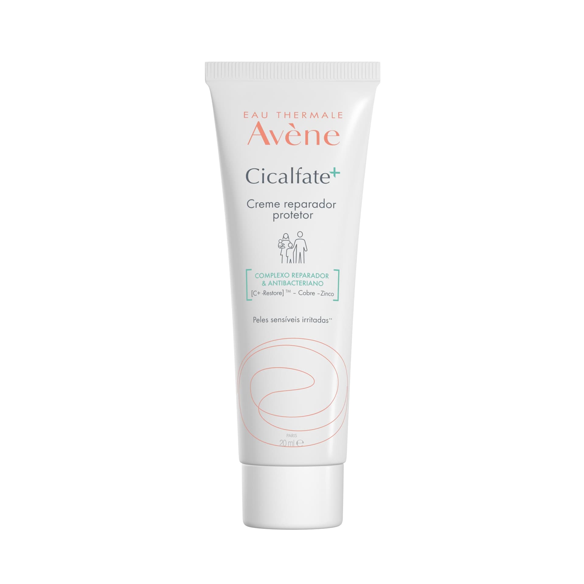 Avène Cicalfate+ Creme Reparador Facial, Nutre, Protege e Repara Pele Irritada, Água Termal Avène, Sulfato de Cobre e Zinco, Purifica, Acalma e Acelera a Reparação da Pele, Resultados Visíveis em 48 Horas, 20ml - Image 1