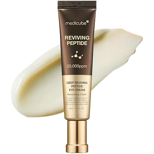 medicube Deep Reviving Peptide Eye Serum 1.01 Fl. Oz., | Eye Treatment Serum with Quadruple Peptides, Niacinamide, and Squalane | Reduces Signs of Aging and Fine Lines - Image 1