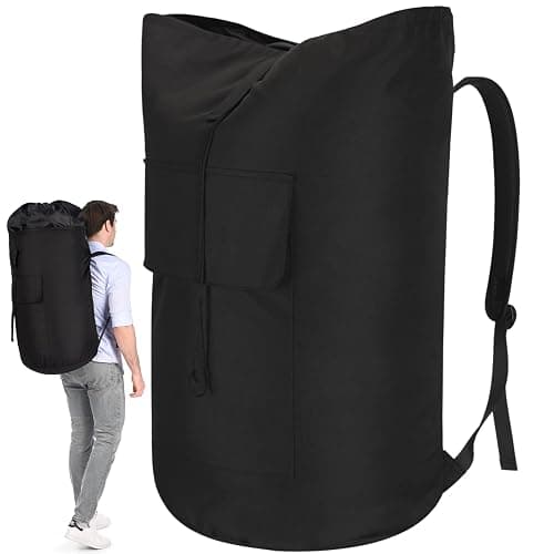 Laundry Bag Backpack 115L, College Laundry Backpack with Straps, Laundry Bags Extra Large Heavy Duty, Large Laundry Hamper Bag for College Students, Dirty Clothes Bag for Dorm, Apartment, Laundromat - Image 1