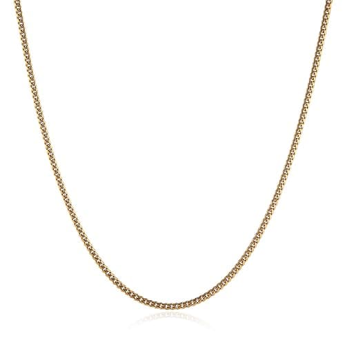 Chain for Men 3.5mm/5mm/7mm/9mm Stainless Steel Men's Gold Chain Silver Chain Diamond Cut Hip Hop Link Chains Necklace 16-30 Inch - Image 1