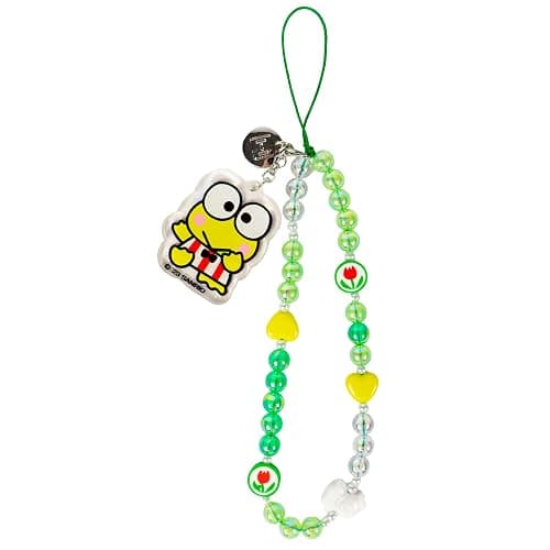 iFace Hello Kitty and Friends Beaded Wristlet Universal Phone Charm Strap - Cute Wrist Chain Lanyard Aesthetic Decor Strap for Cell Phone Camera Keys AirPods Keychains - Image 1