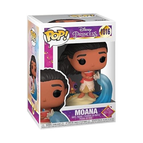 Funko Pop! Disney: Ultimate Princess - Moana - Disney Princesses - Principesse Disney - Figura in Vinile da Collezione - Idea Regalo - Merchandising Ufficiale - Giocattoli per Bambini e Adulti - Image 1