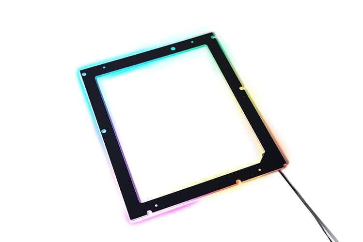 Formulamod ATX Motherboard RGB Backplate Light-Emitting Back-Plane 5V 3 Pin ARGB Desktop Decor Lamp Strip Back Light Pad - Image 1