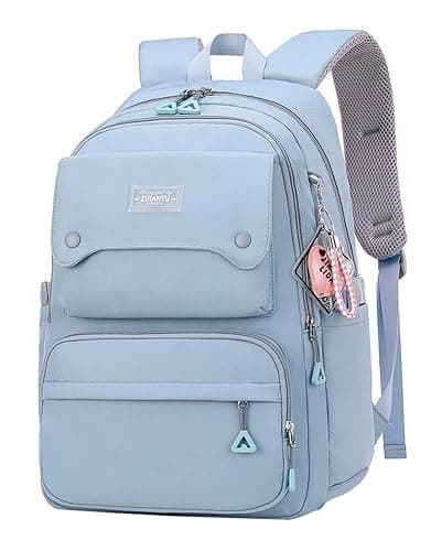 SellerFun Teen Girls Casual Backpack High Middle School Daypack Women Daily Travel Laptop Bag - Image 1