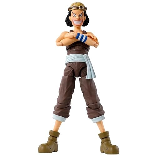TAMASHII NATIONS - One Piece - Usopp -Romance Dawn- S.H.Figuarts Action Figure | One Piece 6 Inch Action Figure S.H. Figuarts - Usopp Romance Dawn - Image 1