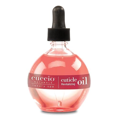 Cuccio Naturale Revitalizing Cuticle /Hydrating Oil For Repaired Cuticles Overnight - Remedy For Damaged Skin And Thin Nails - Paraben /Cruelty-Free Formula - Pomegranate And Fig - 2.5 Oz - Image 1