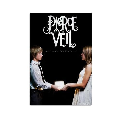 Selfish Machines By Pierce The Veil (2) Canvas Poster Print Wall Art Decor Paintings for Living Room Bedroom Decoration Unframe-style 12x18inch(30x45cm) - Image 1