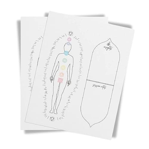 Reiki Distant Session Chakra Healing Board | Physical Printed 8.5" x 11" inches Crystal Healing Meditation Pack of 50 - Image 1