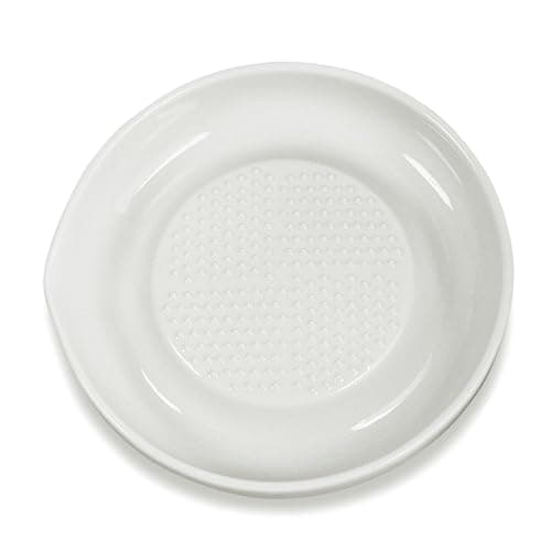 Kyocera 6.5" Ceramic Ginger & Garlic Grater, Medium – Fine Zester for Cheese, Citrus, Chocolate & More – Non-Slip, Rust-Proof, Dishwasher Safe - Image 1
