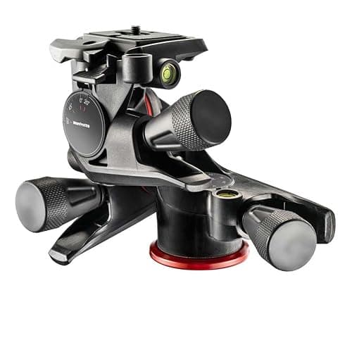 Manfrotto MHXPRO-3WG Geared 3-Way Pan/Tilt Head, Black - Image 1