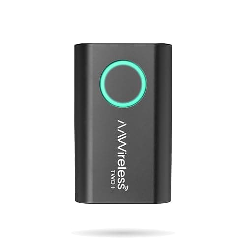 AAWireless TWO+ Compatible with Android Auto & Apple Carplay 2-in-1 Wireless Adapter | Wireless Connection via Bluetooth & WiFi | iPhone X+ & Android 11+ | Multifunctional Button | Made in Europe - Image 1
