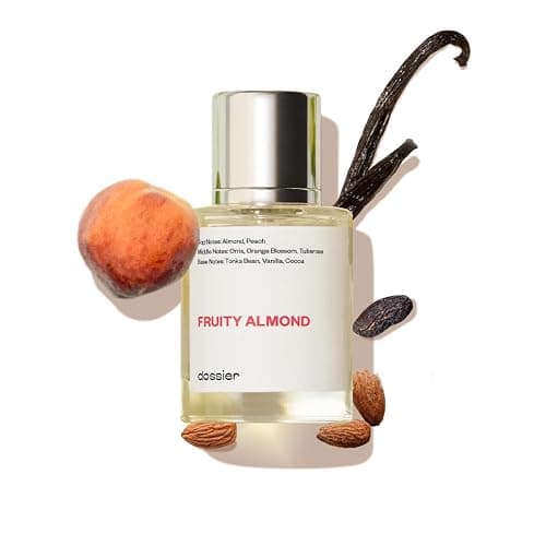 Dossier - Fruity Almond - Eau de Parfum - Perfume Luxury - Pure Infused - Paraben Free - Vegan - For Women - Fragrance 1.7 0z (Spray 50ml) - Image 1