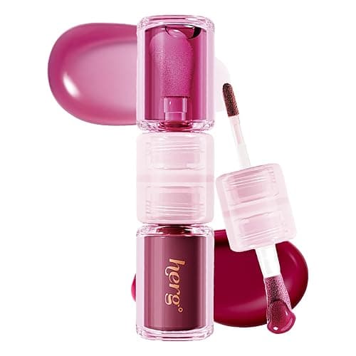 Epielle Herg Dual Lip Tint & Oil Pinot Noir & Bubble Berry, Double-Ended 2-in-1 Korean Lip Tint & Lip Plumper, Long-Lasting, Stocking Stuffers, Thanksgiving Essentials - Image 1