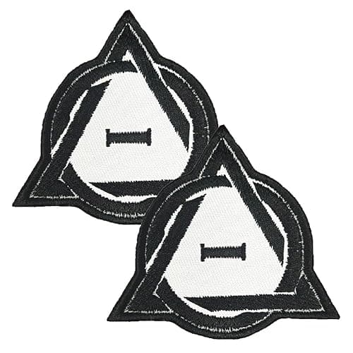 2 Pcs Compatible with Therian Tactical Patch Ther-ian Funny Meme Emblem Badge Embroidery Patches with Hook and Loop for Backpacks Caps Hats Jackets Coats Clothes Uniform - Image 1