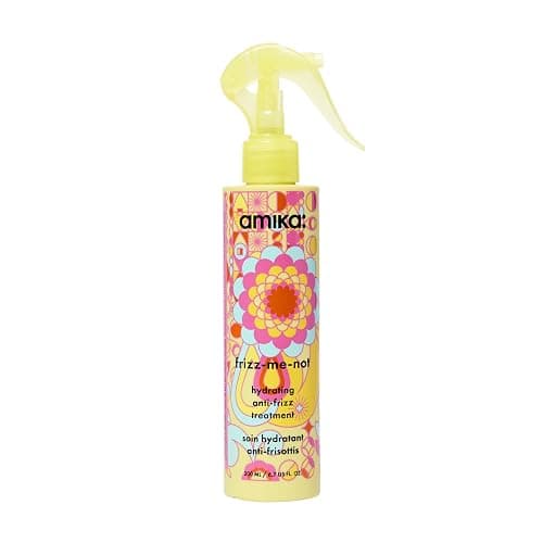 amika frizz-me-not hydrating anti-frizz treatment | lightweight hydrating spray for medium to thick coarse hair types 2a-4c, humidity + heat protection, smooth frizz for up to 3 days - Image 1