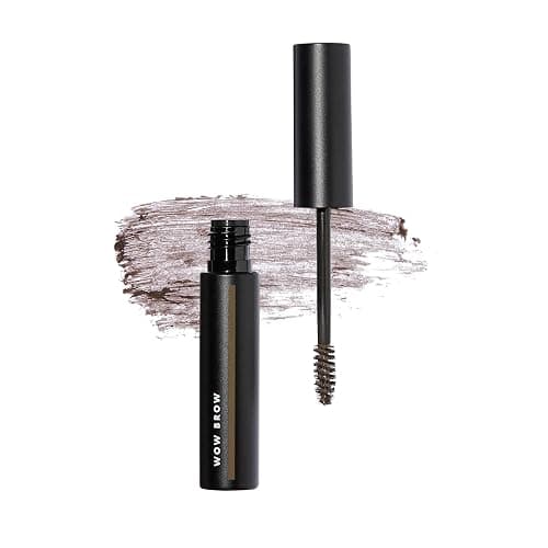 e.l.f., Wow Brow Gel, Volumizing, Buildable, Wax-Gel Hybrid, Creates Full, Voluminous-Looking Brows, Locks Brow Hairs In Place, Neutral Brown, Fiber-Infused, 0.12 Oz - Image 1