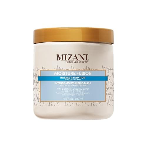 Mizani Moisture Fusion Intense Moisturizing Mask - Hydrating Hair Mask for Dry and Curly Hair, Deep Conditioning Treatment with Argan Oil, Sulfate-Free - Image 1
