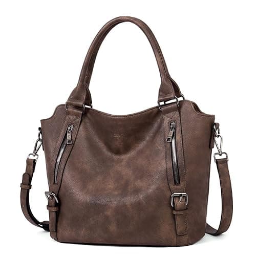 CLUCI Purses for Women, Large Hobo Bags for Women, Multiple Pockets Tote Handbags, Water Repellent Shoulder Bag - Image 1