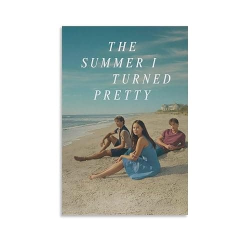 Teleplay The Summer I Turned Pretty Canvas Poster Canvas Wall Art Poster For Room Aesthetic And Decor Poster For Bedroom Living Room Bathroom Kitchen Office Decor 08x12inch(20x30cm) Unframe-style - Image 1
