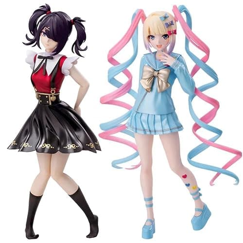 KAngel Figures AME-chan Anime Illustration Figure Anime Girl Figure Original Painting Character Action Figurine Desktop Ornaments Collections 7IN - Image 1
