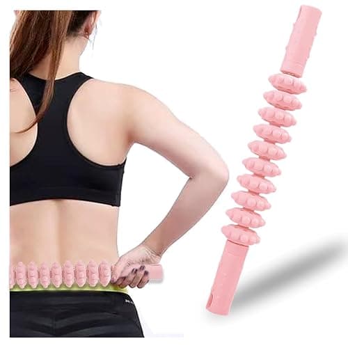 Ao Yee ZGL Bendable Roller Massage Stick for fasciamassage, Cellulite Elimination, Lymphatic Circulation Promotion and Muscle Soreness Relief - Multifunctional Massage Roller for Leg and Back Muscle - Image 1