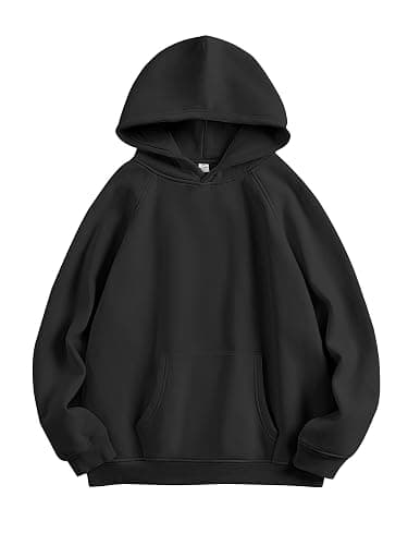 ANRABESS Women Hoodies Oversized Fleece Long Sleeve Comfy Casual Basic Pullover Sweatshirts 2025 Fall Outfits Y2K Clothes - Image 1