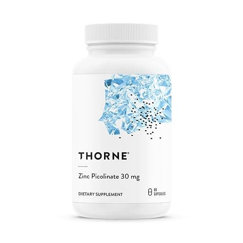 THORNE Zinc Picolinate 30 mg, Highly Absorbable Zinc, 60 Capsules | Supports Immune System, Eye, Skin, Nerve & Reproductive Health*, Trace Mineral Supplement, NSF Contents Certified - Image 1