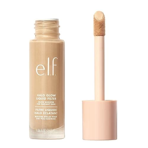 e.l.f. Halo Glow Liquid Filter, Complexion Booster For A Glowing, Soft-Focus Look, Infused With Hyaluronic Acid, Vegan & Cruelty-Free, 2 Fair/Light - Image 1