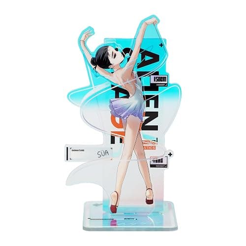 YJacuing Alien Stage Passion Love Series - Holographic Acrylic Figure, Official ALNST 3rd Anniversary Collectible Anime Merch (Sua) - Image 1