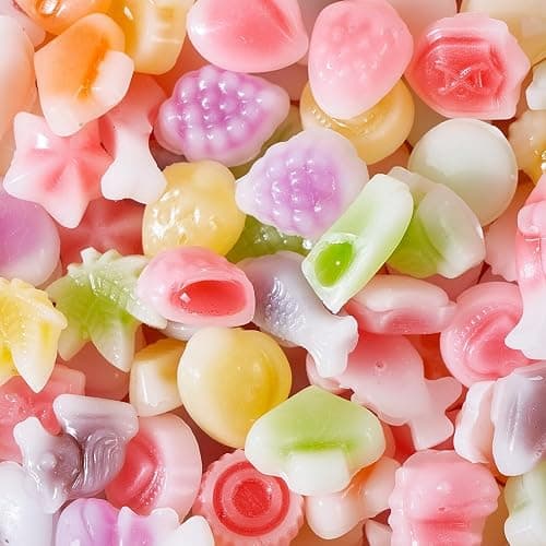 Halfoma Wax Bottles Candy with Syrup in the middle,Assorted Fruit Flavors,Various styles,Suitable for Chewing to Relieve Stress, Playing Games, and Various Gatherings,128 Candies,238g - Image 1