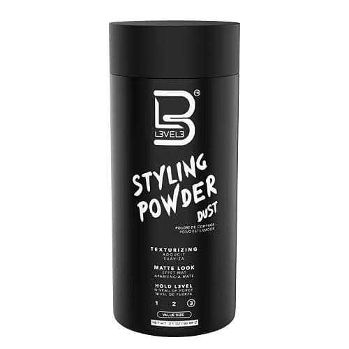 L3 Level 3 Styling Powder - Natural Look Mens Powder - Easy to Apply with No Oil or Greasy Residue - Image 1