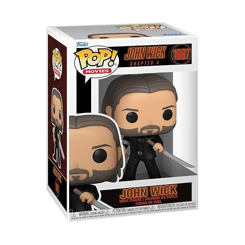 Funko POP! Movies: John Wick 4 - John Wick - Collectable Vinyl Figure - Gift Idea - Official Merchandise - for Kids & Adults - Movies Fans - Model Figure for Collectors and Display - Image 1