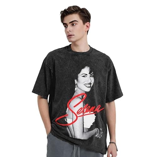 UNESDTP Shirt Mens Vintage Washed T-Shirt Womens Oversized Shirts Short Sleeves Cotton Soft Tee Top Couple Clothes - Image 1